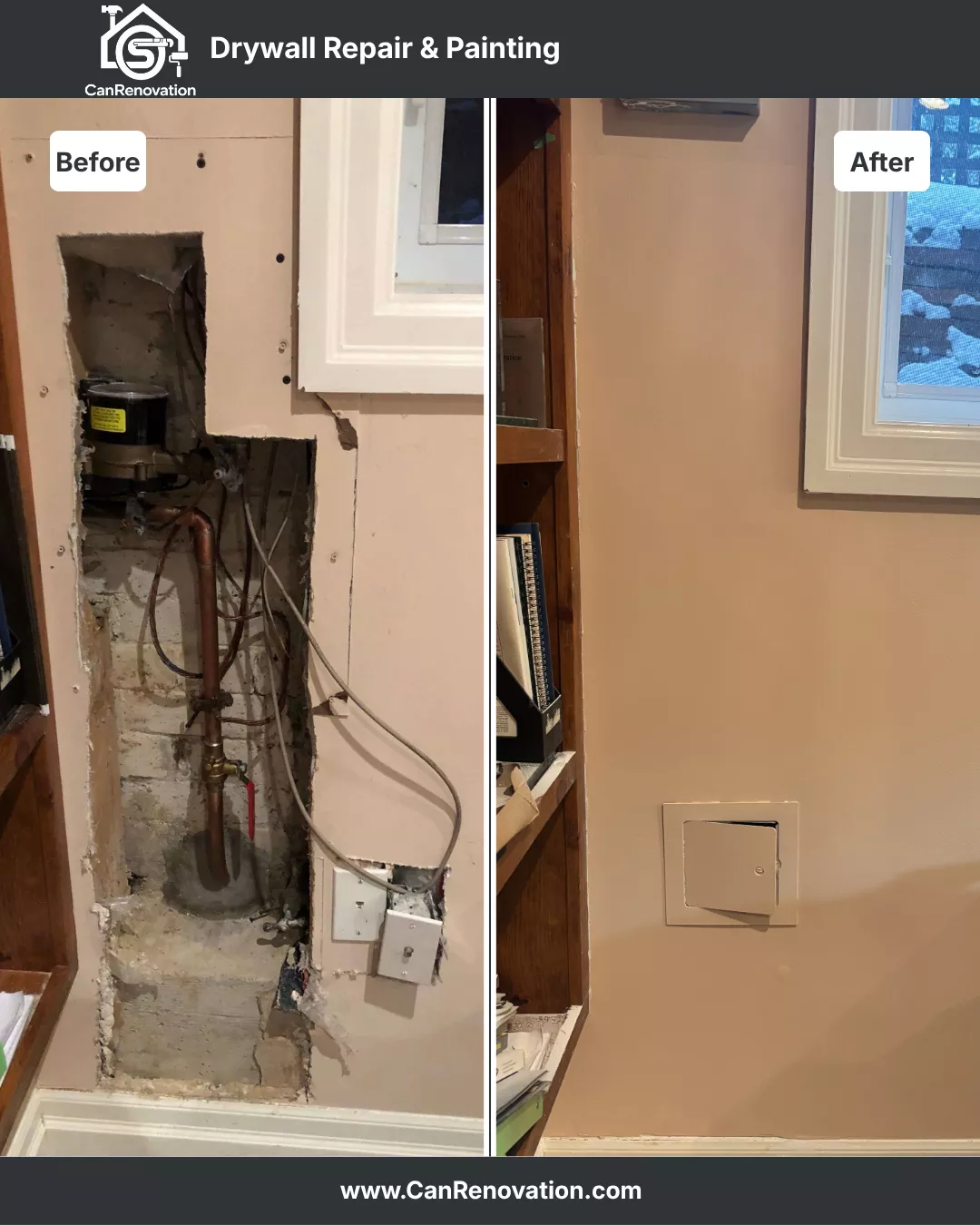 Drywall Repair & Painting Project in Toronto