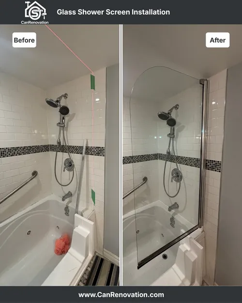 Glass Shower Door Installation