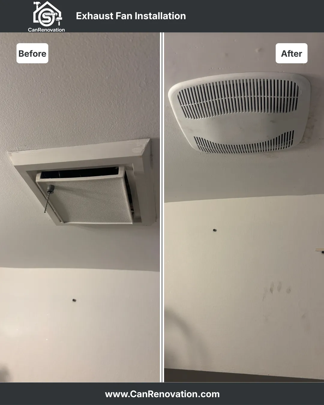 Exhaust Fan Replacement