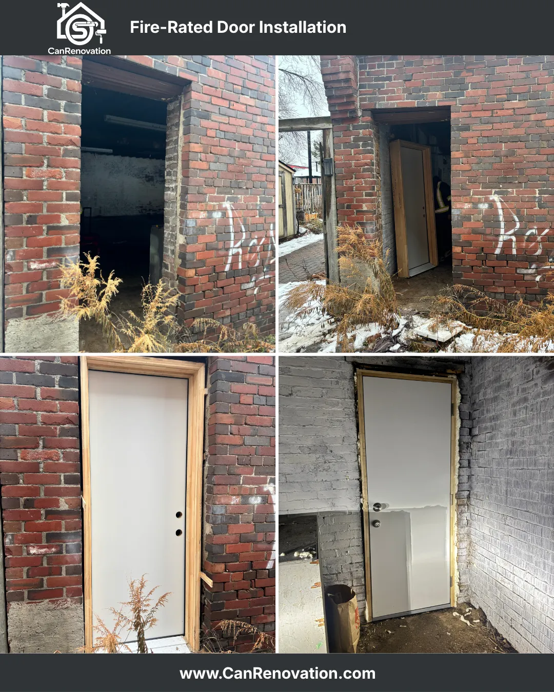 Fire-Rated Door Installation