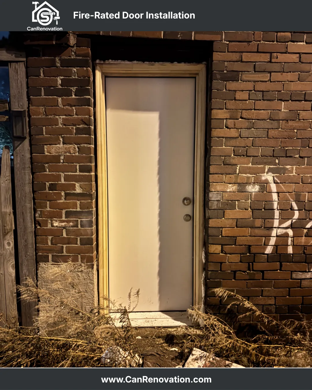 Fire-Rated Door Installation